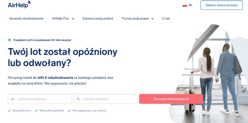 Airhelp – czy warto skorzystać z usług firmy zajmującej się pomocą w wypłacie odszkodowań za nieudany lot?